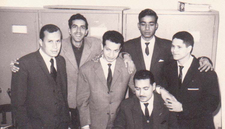 1967 - مكتب الازبكية - منير حمدي - محمد العسال - الصياد - صلاح أحمد - عادل عبدالمنعم - شبل
