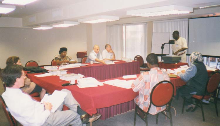 1999 - الولايات المتحدة الأمريكية - واشنطن - برنامج إصلاح التأمين الإجتماعي - الصياد - محمد عطيه - بعض اعضاء البرنامج