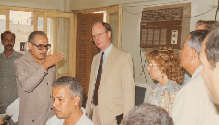 1993 - منطقة المنوفية - وفد البنك الدولي