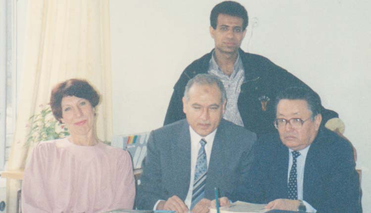 1994 - كازاخستان - ألماتا - وكيل الوزارة - الصياد - جالينا (رئيس قسم المعاشات) - محمد علي (مترجم يمني)