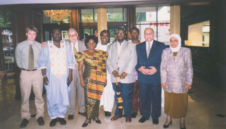 1999 - الولايات المتحدة الأمريكية - واشنطن - برنامج إصلاح التأمين الإجتماعي - فاطمه اسحق - محمد عطيه - الصياد - بعض اعضاء البرنامج