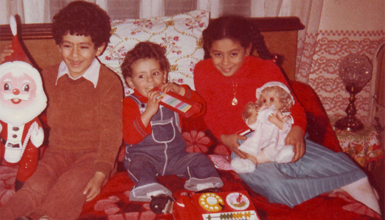 1983 - الأبناء داليا - مازن - حامد